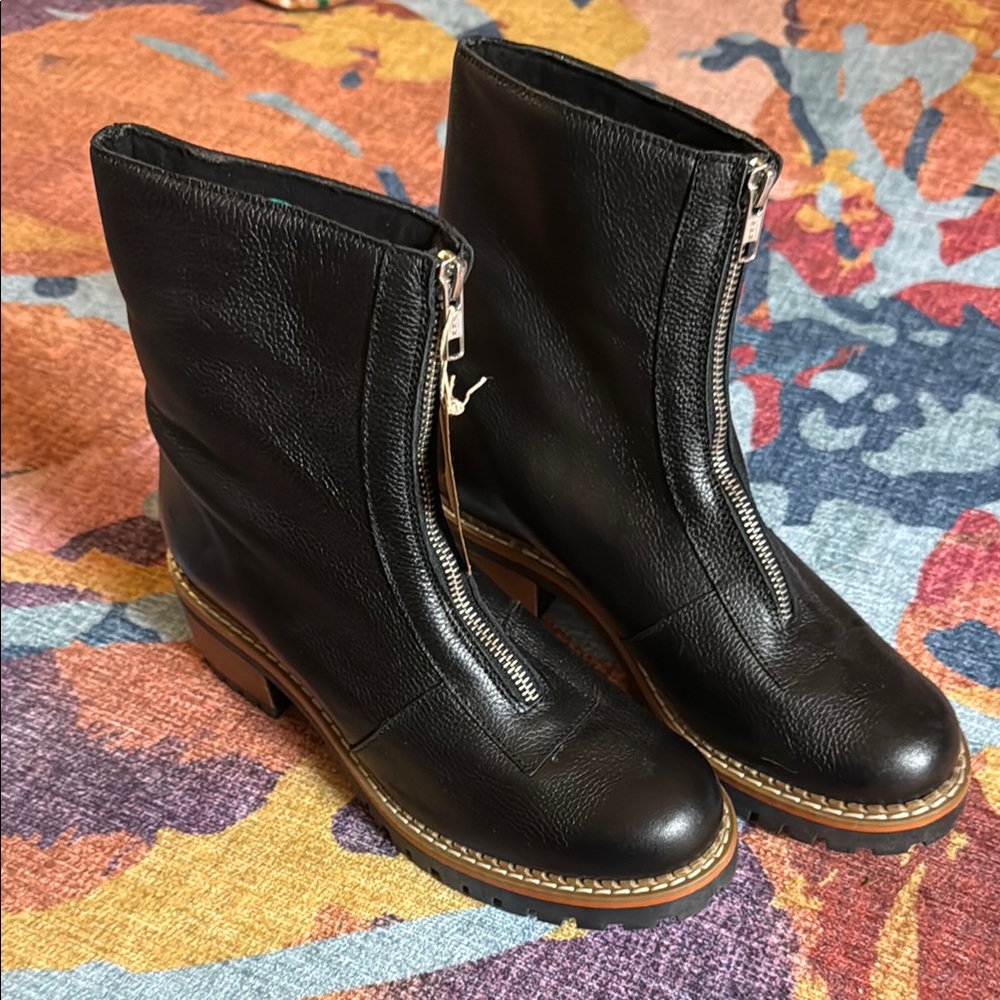 Bertuchi Black Spainish Leather Ankle Boots